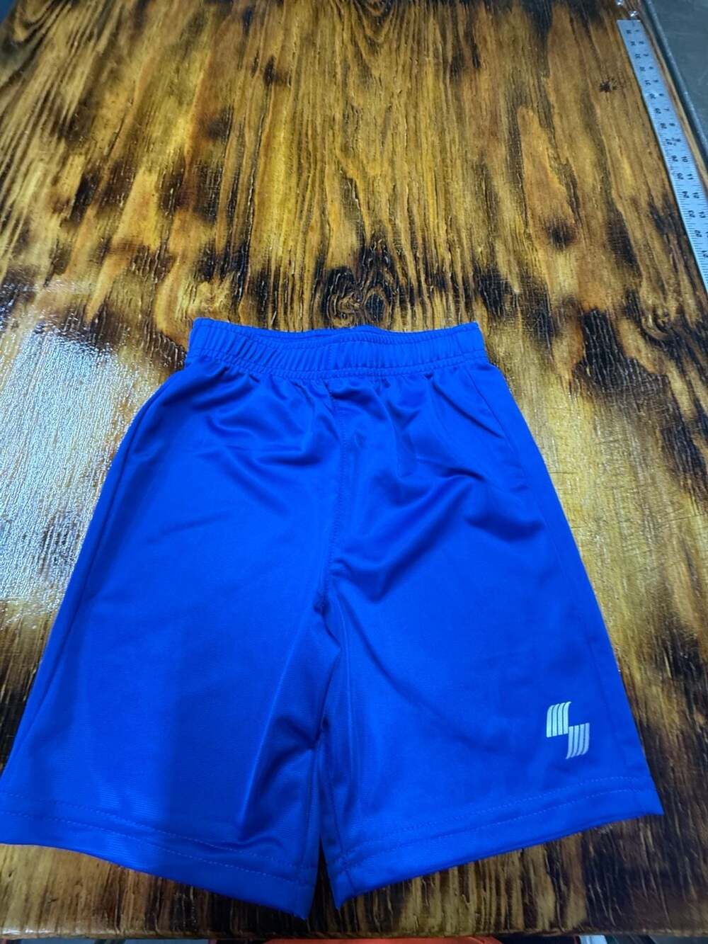 The Children's Place Sport Basketball Shorts Size 4T Quench Blue